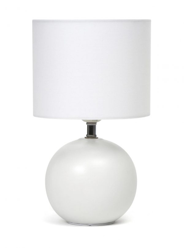 Lampa stona PTL20217W E27 25W bela 1.5m kabl