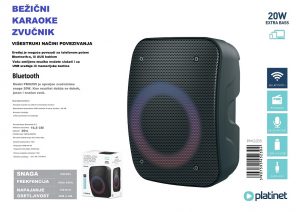Zvučnik Platinet PMG255 20W BT5.0