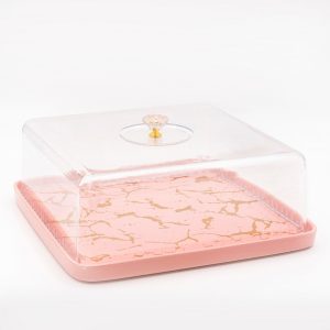 Zvono za tortu-kolače četvrtasto