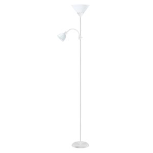 Lampa podna PFLF066W bela E27 i E14