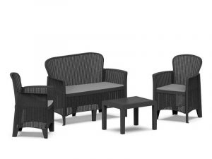 Set AMICI sa jastucima za 4 osobe