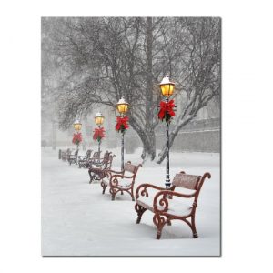 Slika na platnu sa led efektom