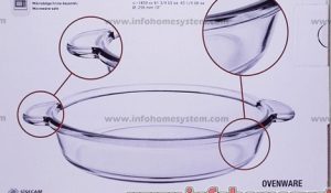 Vatrostalna posuda fi 26x5cm, 1850ml