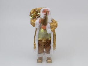 Deda mraz 63cm zlatni