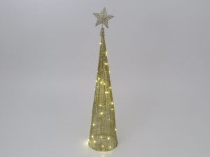 Novogodišnja kupa 90cm zlatna