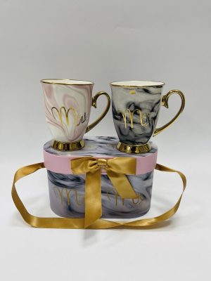 Šolje mr/mrs šarene