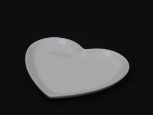 Keramička tacna srce