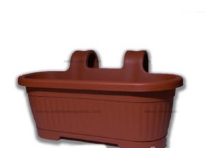 Žardinjera LAVIGATO braon