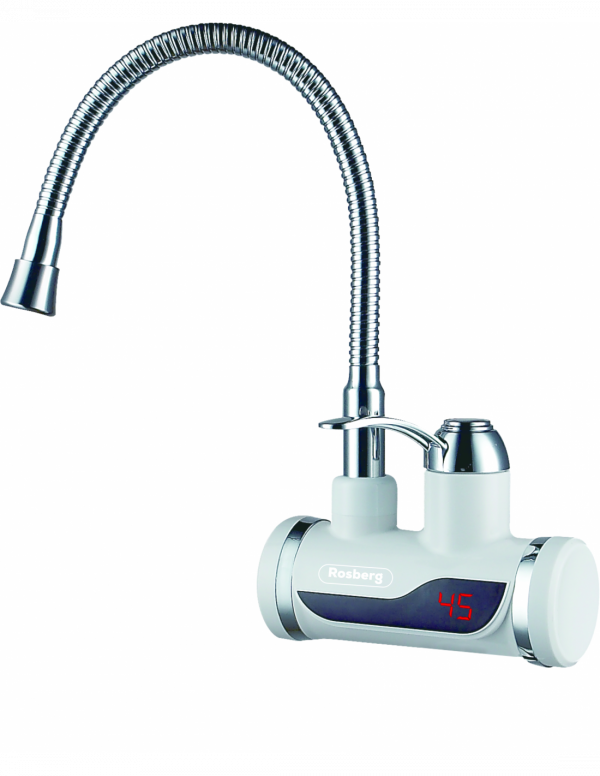 Slavina Rosberg R57100C Bela nadgradna 3000W flexi