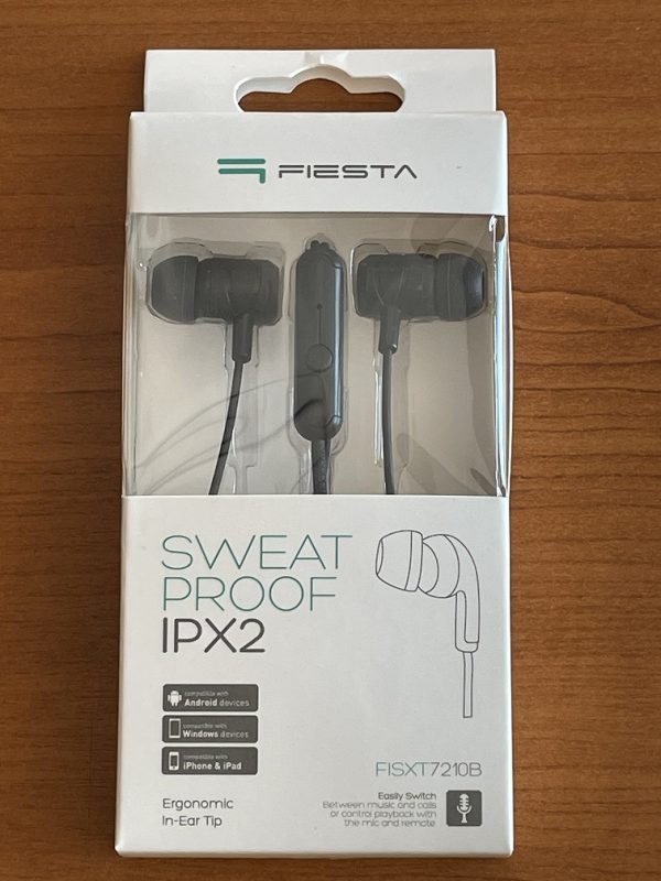 Slusalice Fiesta XT-7210B sa mikrofonom crne