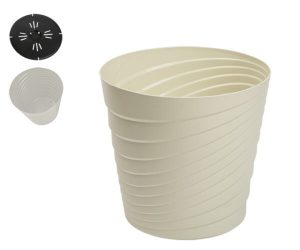 Saksija TOSCANA FI40 bela miš.