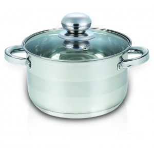 Šerpa sa poklopcem SP-1210-GI18 2.9l INOX