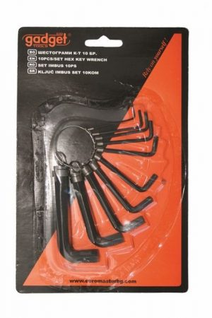 Ključ BS inbus kraći set 10 kom 390303