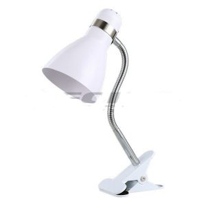 Lampa E27 FD7001-1TK štipaljka/bela