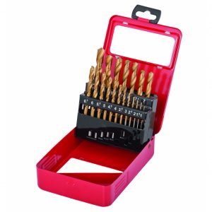 Komplet burgija ø1.0-10mm HSS+TIN set 19kom 157108