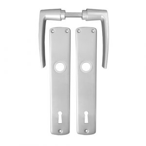 Kvaka i štit siva ključ