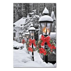 Slika na platnu sa led efektom