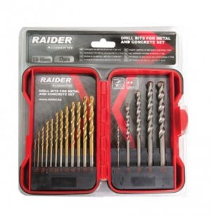 Komplet RD burgija za beton I metal 17 kom 157796***