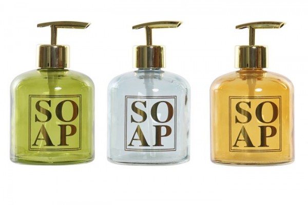 Dispenzer za sapun u boji 8*8*14 350ml