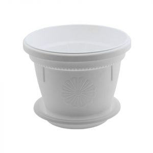 Saksija GERBER FI45 bela