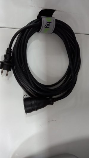 Kabl električni u koturu 15315-F crni 15m