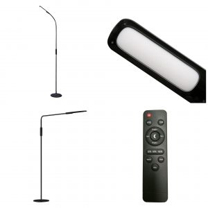 Lampa podna PFLU19AB 9W crna ***