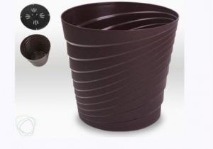 Saksija toscana fi40 braon mis