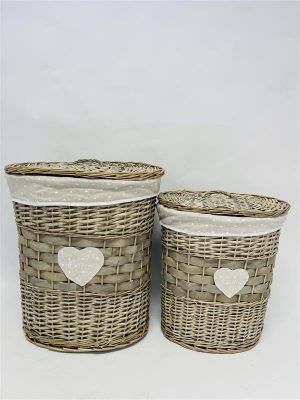 Korpa za veš siva manja