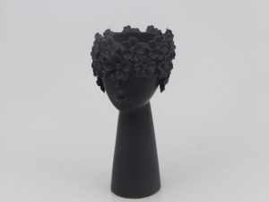 Vaza keramička 29cm- bela boja