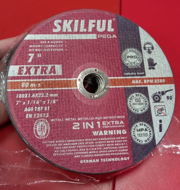 Ploča SKILFUL za sečenje 180x1.6x22.2 mm