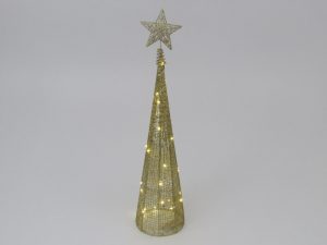 Novogodišnja kupa 70cm zlatna