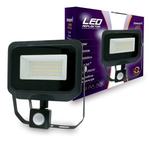 Led reflektor LUMRE-50W 6500 SENZOR