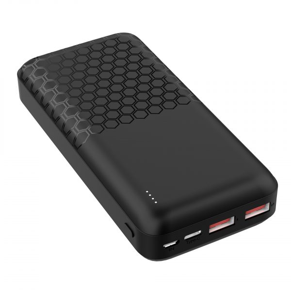 Power Bank PL PMPB20OP18B 20000 mAh 20W crni