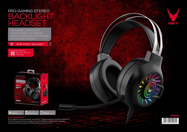 Slušalice Omega VH8040 sa mikrofonom