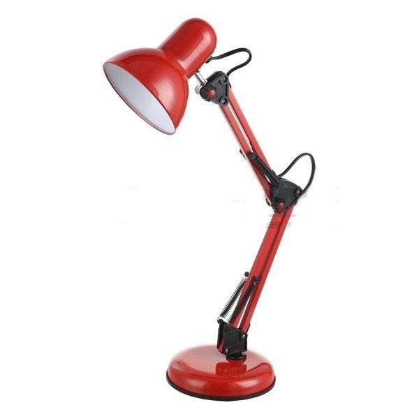 Lampa stona E27 FD7003-1T crvena