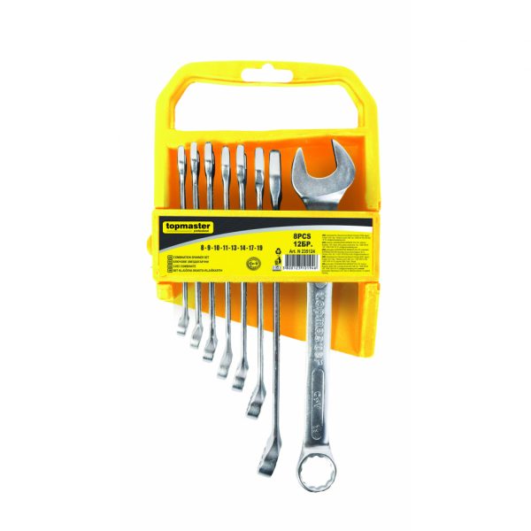 Ključ TMP komplet 8 kom kombinovani 8-19mm 235124