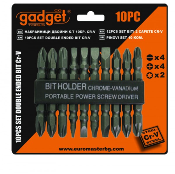 Komplet GD bitova 10 kom dupli 390507