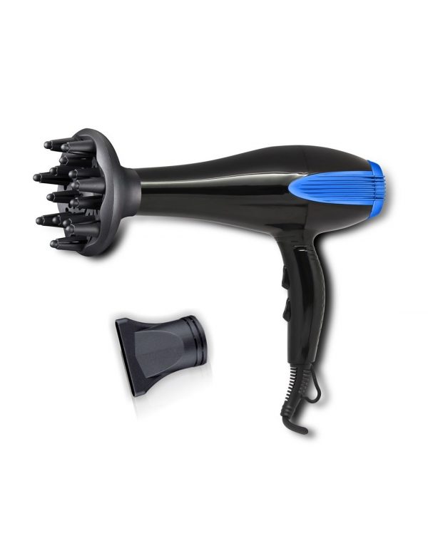 Fen za kosu Rosberg R51100ADB 2200W crno plavi