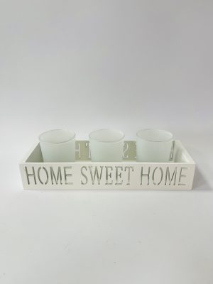 Svećnjak home sweet home