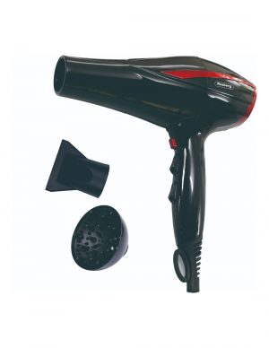 Fen za kosu Rosberg R51100OD 2200W crno-crv.sa difuz.