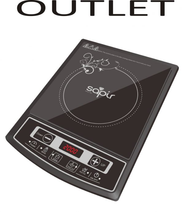 Indukcijski rešo SP-1445-LG 2000W OUTLET