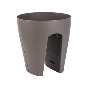 Saksija za ogradu JULIET moka