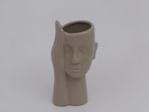 Vaza keramička-lice