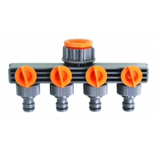 Priključak za crevo - 4 rupe 1/2-3/4" TG 380973