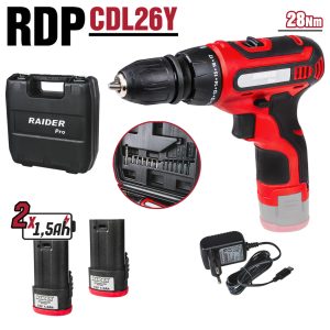 Aku.šrafilica RD-CDL26 12V 030148