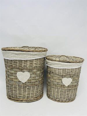 Korpa za veš siva manja