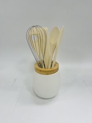 Set za kuhinju u keramickom stalku