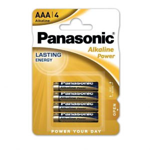 Baterije Panasonic LR03 alkalne blister 1/4 AAA
