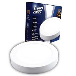 Led panel Lumax LUMNPO-12W-3000K nad okrugli