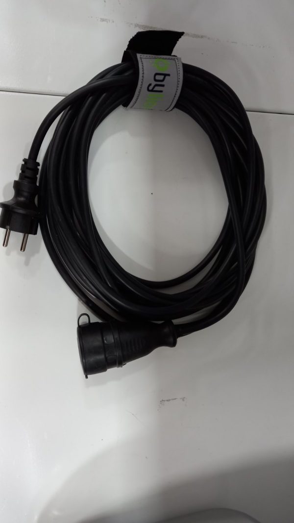 Kabl električni u koturu 10315-F crni 10m